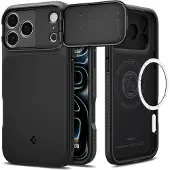 Spigen Optik Armor MagSafe - black - iPhone 17 Pro