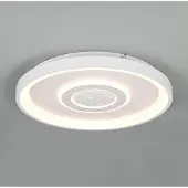 Reality LED-taklampe Nexalo, hvit, metall, CCT, fjernkontroll
