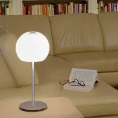 Casablanca Ball bordlampe, høyde 20 cm