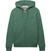 Superdry Essential Logo Genser Med Hel Glidelås