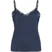 Vila Vienna Blonde Topp Med Stropper