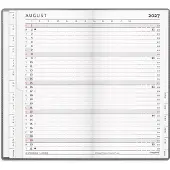 Mayland Index Planner månedskalender mørkegrå PP-plast 2027