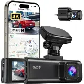 Redtiger F7N Pro WiFi 4K + 1080p bilkamera