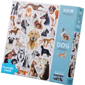Crocodile Creek Dogs Puslespill 200 Stykker