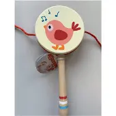 Hape Trommeformet Rangle Med Kvitrende Fugl