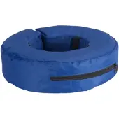Kruuse BUSTER Oppblåsbar krage, M, nylon, blå
