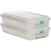 Denox Gastronorm 1/3 H65 Mm Oppbevaringsboks 2.5l 2 Enheter