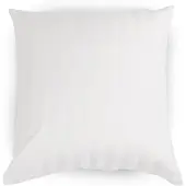 Nordstrand Putetrekk 60x63 cm - 100% bomullssatin - Jacquardvevd hvite striper