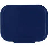 Euromic LUNCH BUDDIES Navy Blue lunch box w/clip&divider