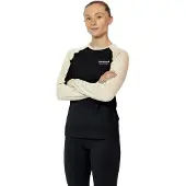 Liiteguard Merino Hybrid Langermet, Dame, Black/Sand