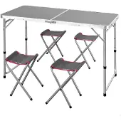 Aktive 63161 Klappbord Med Benker