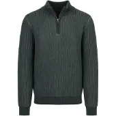 Suitable Bico Halv Zip Genser Grønn ørkegrønn Størrelse