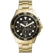 Fossil Fs5727 46mm 10atm Quartz Analogical Klokke