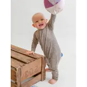 Joha Nattdrakt - Ull - Brun Melert - - 100 - Nattdrakt