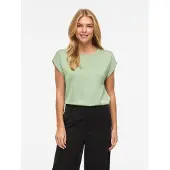 Vila Ellette Kort Ermet Bluse