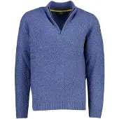 NZA Kymara Genser Half Zip Blue Blå Størrelse