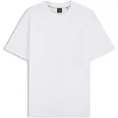 BOSS Structure 10262150 Green Kortarmet T-skjorte