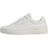 Pepe Jeans for woman. PLS000045 White Camden Hiss sneakers (36), Flat, Laces, Casual