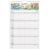 Mayland Familiekalender Otto Dickmeiss & Lilja Scherfig 4 kol. 2027