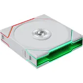 Lian Li UNI FAN TL FLEX 120 - Kabinettvifte - 120mm - Hvit med RGB-lys - 33 dBA