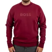 BOSS Salbo 10280596 Green Collegegenser