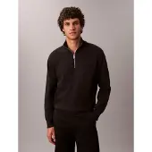 Calvin Klein Lv040bm356 Genser Med Halv Glidelås