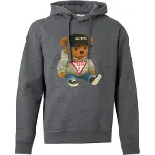 GUESS Teddy Bear Melange Hettegenser