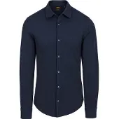 BOSS Mysoft Skjorte Navy Mørkeblå Størrelse