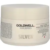 Goldwell Dualsenses Silver 60 Sec hårbehandlingskrem for grått hår 200 ml (for kvinner)