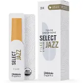 D'Addario Organic Select Jazz Unfiled Alto Sax Reeds 4S (10 Pack)