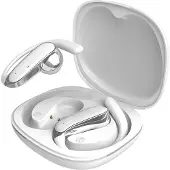 Dudao Bluetooth 5.3-hodesett med ørekroker - hvit