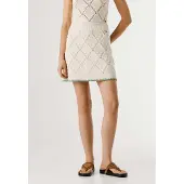 Pepe Jeans for woman. PL9011915 Kaira skirt white (L), Casual, Cotton, Classic