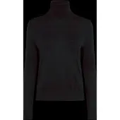 HUGO for woman. 50569403 Sedennina black jumper (L), Wool, Classic