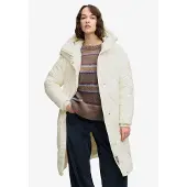 Superdry Longline Diamond Quilt Jakke