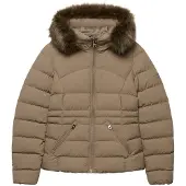 Superdry Faux Fur Fuji Padded Jakke
