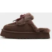 Ugg for woman. 1180360 Disquette Heritage Black Leather Sneakers (39), Brown, Flat, None, Homewear