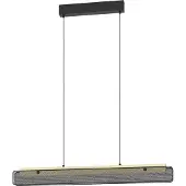 Eglo KOKOMO-Z LANGBORD RGBTW SORT/NATUR FSC