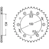 Sifam 25015cz48 Bakre Tannhjul