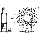 Sifam 12062cz15 Fremre Tannhjul