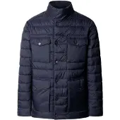 Hackett London for man. HM4000220 lightweight velospeed travel padded jacket navy (M), Casual, Nylon