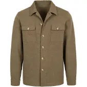 Suitable uitable Overhirt Herringbone Green Grønn tørrele
