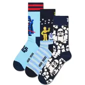 Happy socks Star Wars Gift Set Crewsokker 3 Par