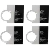 Electrolux skylt program-,knapp bryter-,klebemiddel,DA,NO,FI,SV 140117839104