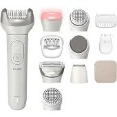 Philips 9900 Wet & Dry grå - 11 tilbehør (BRE750/00) - skjønnhetspakke