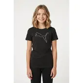 Puma Tad Ess Cat Logo Kortarmet T-skjorte