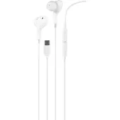 STREETZ C220 In-ear hodetelefoner, 3-button, USB-C, hvit
