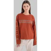 Hurley Wtseu00043 Regular Fit Langarmet T-skjorte