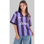 Hurley Wtseu00044 Kort Ermet V-hals T-skjorte