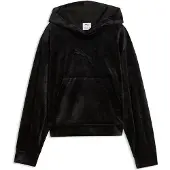 Puma Essential Elevated Velour Relaxed Short Length Hettegenser