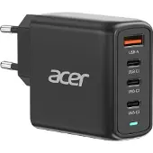 Acer 100W GaN PD Lader, USB-porter: 3C+1A, EU-plugg